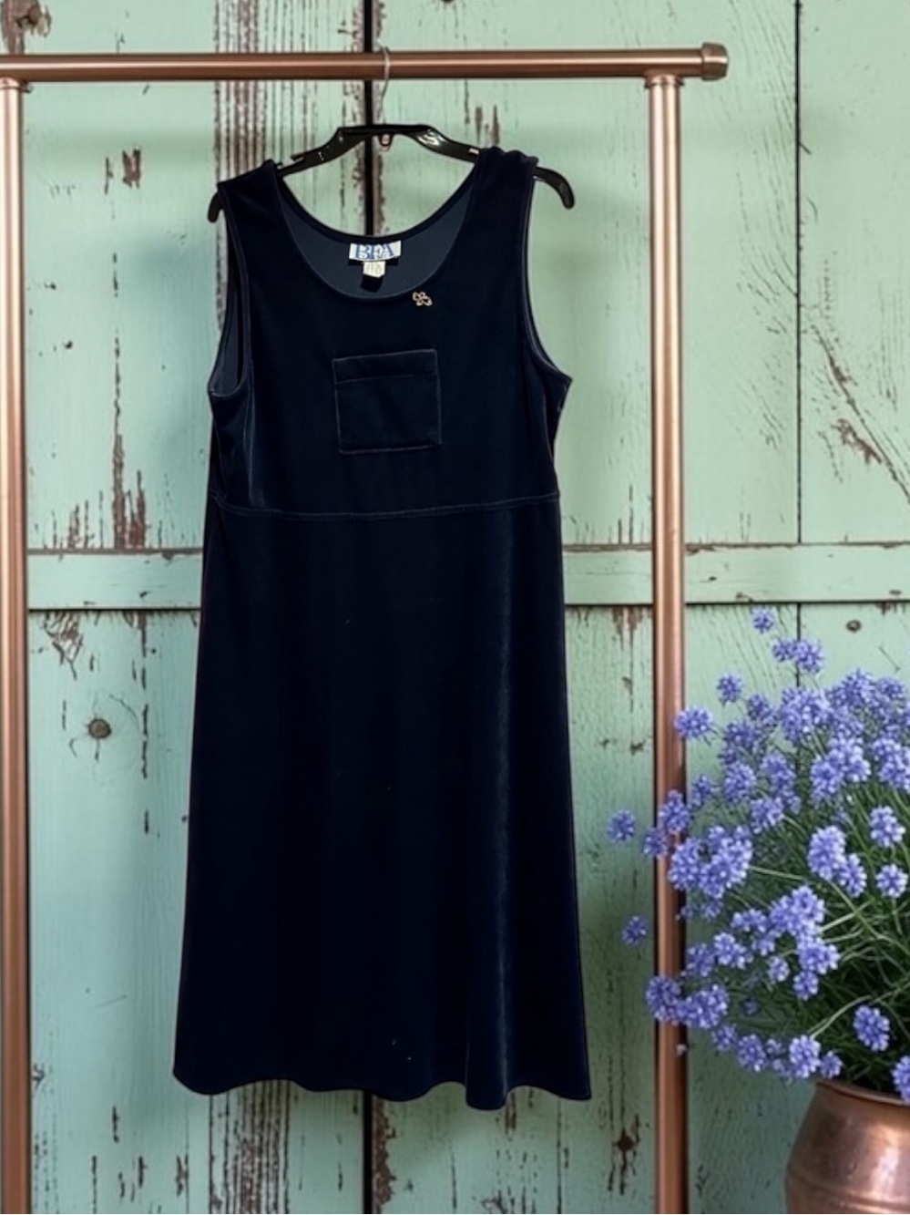 BFA vintage velvet dress
